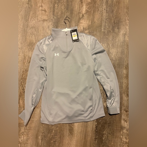 Under Armour Tops - Under Armour Women's Gray Quarter-Zip Top